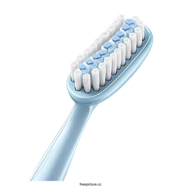 [Transparent Background PNG]Close-up Toothbrush Bristle Detail