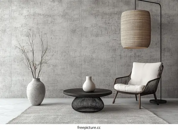 Modern Minimalist Living Room Interior Design