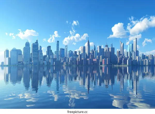 New York City Skyline from the East River