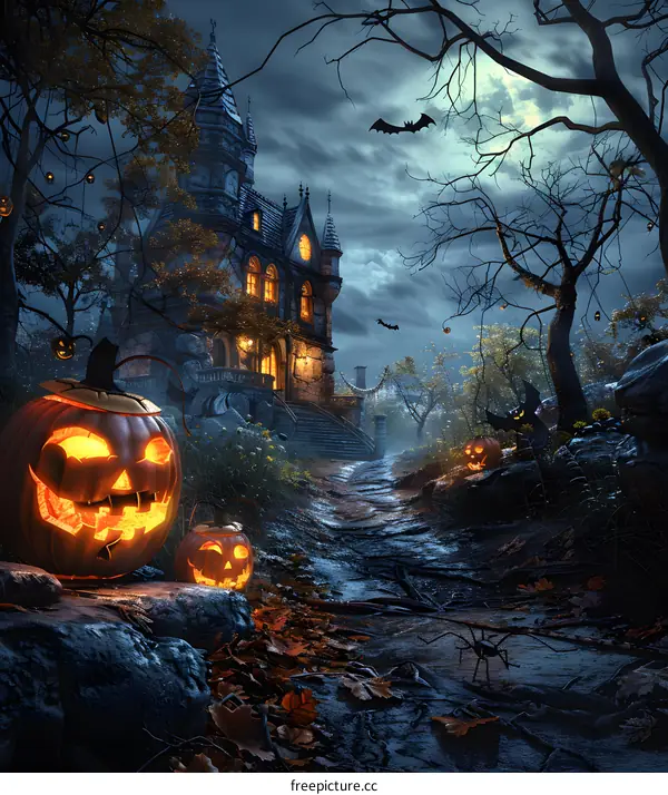 Halloween Pumpkin Jack-o-lantern