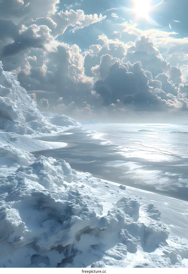 Glacier Snow Mountain