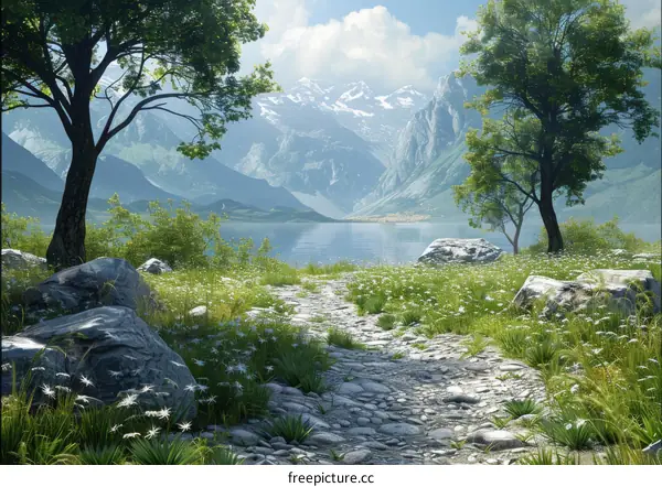 The Rocky Path to the Mountains