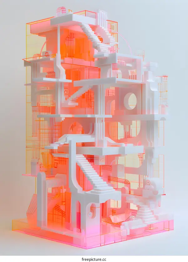 Abstract Architectural Structure