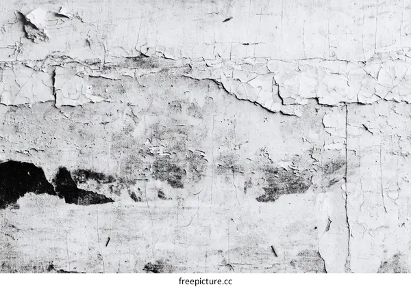 Aged Gray Cracked Wall Texture