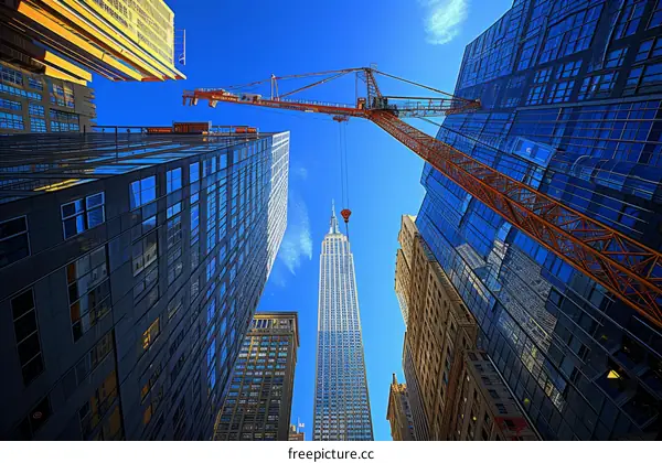Looking Up at the Empire State Building