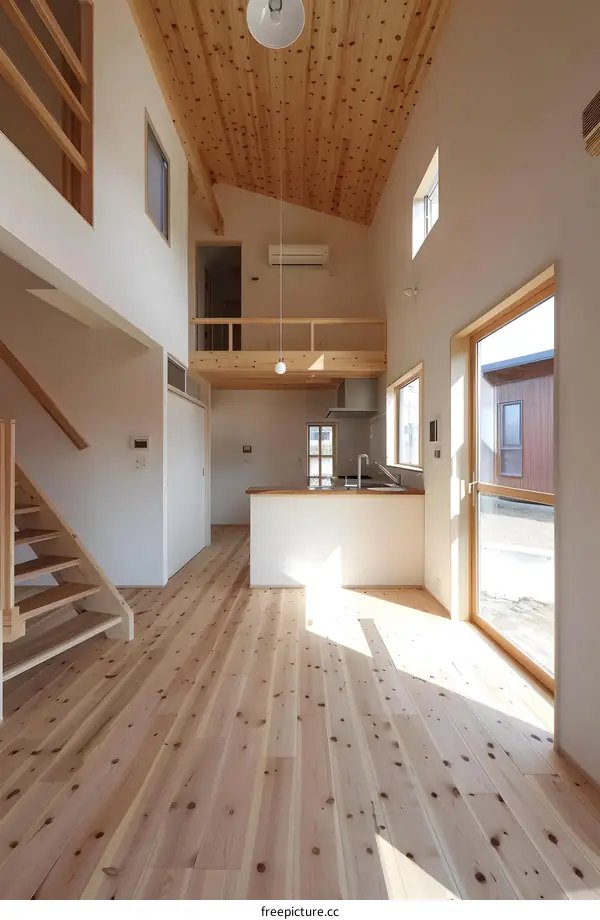 Modern Minimalist Loft Home Interior Design