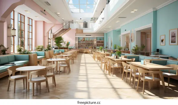 canteen interior design