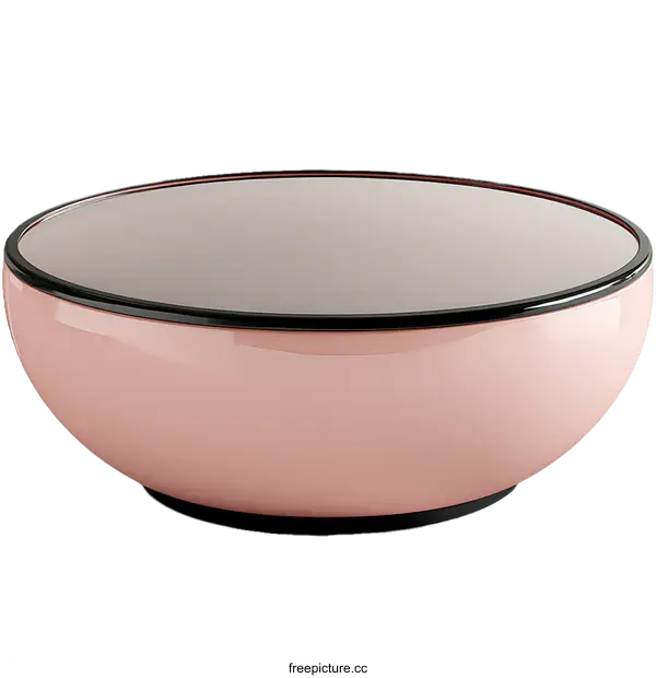 [Transparent Background PNG]Modern Pink Coffee Table Design