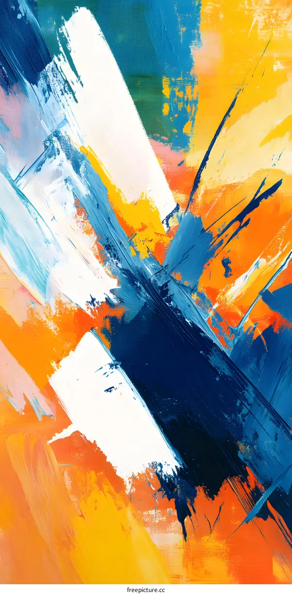 Abstract Art with Bright Colors