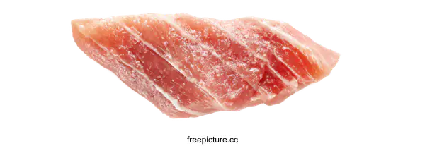 [Transparent Background PNG]Frozen Fish Fillet Close-up on White Background