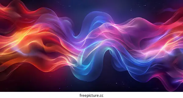 Colorful and Dynamic Abstract Artwork