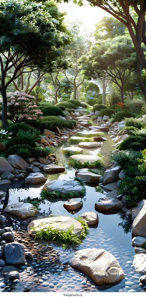 The effect picture of landscape design