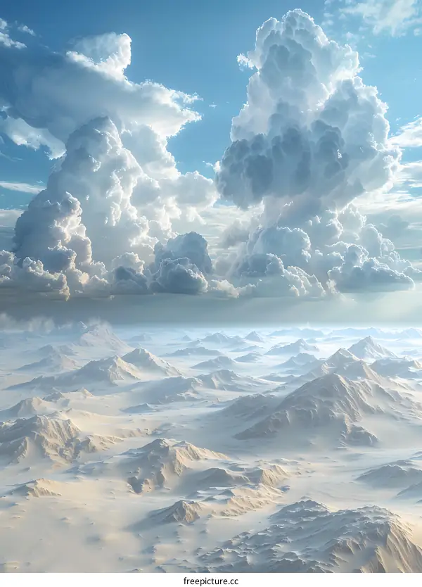 Glacier Snow Mountain