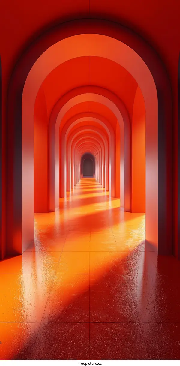 Futuristic Sci-Fi Corridor