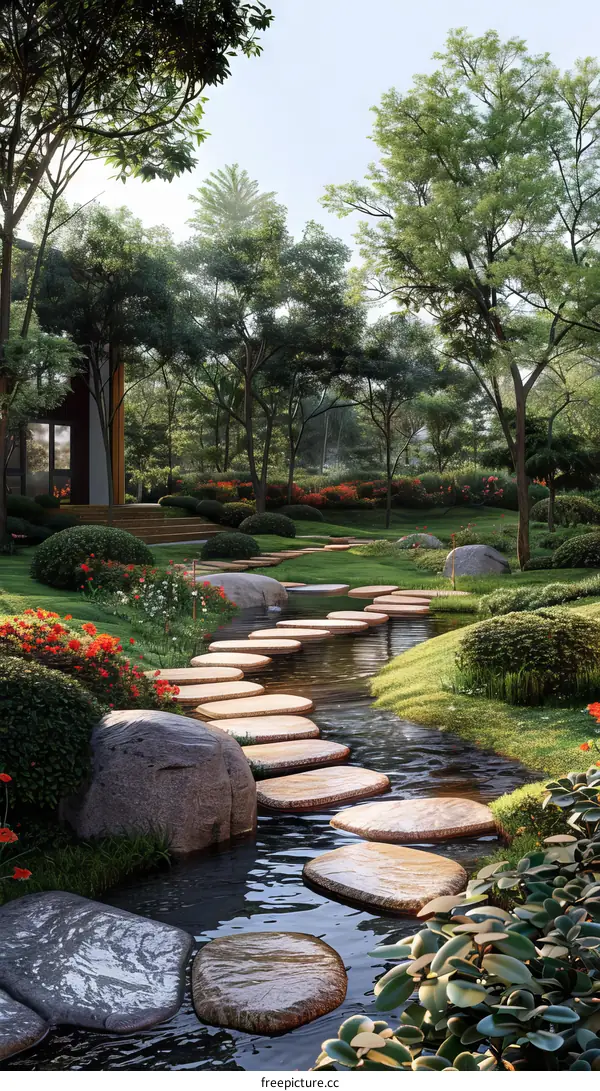 Garden Landscape Design Renders