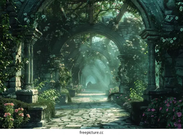 Enchanted Garden: A Mystical Journey