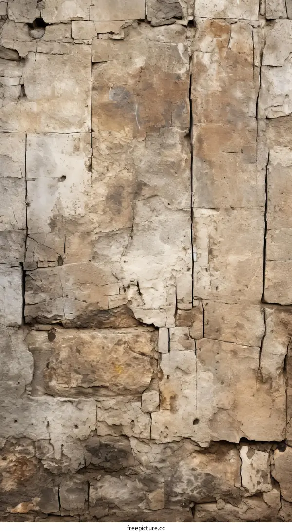 weathered limestone wall texture background
