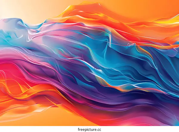 Colorful abstract liquid background