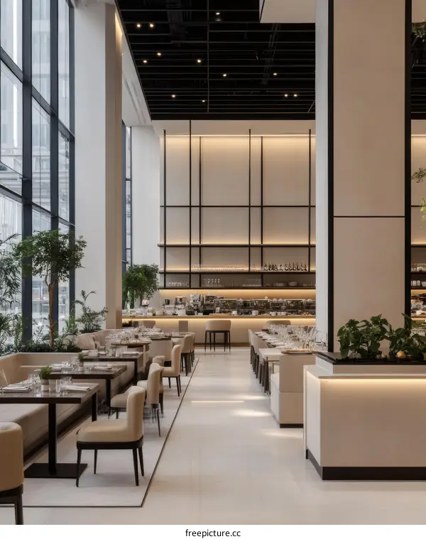 Modern Restaurant Interior Design
