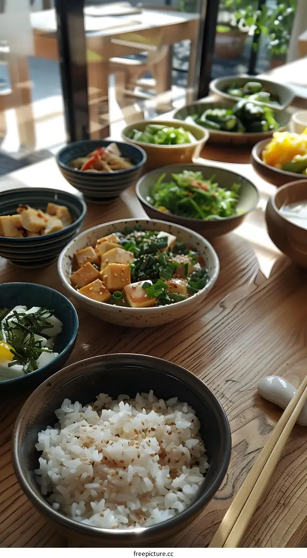 A delicious Japanese breakfast