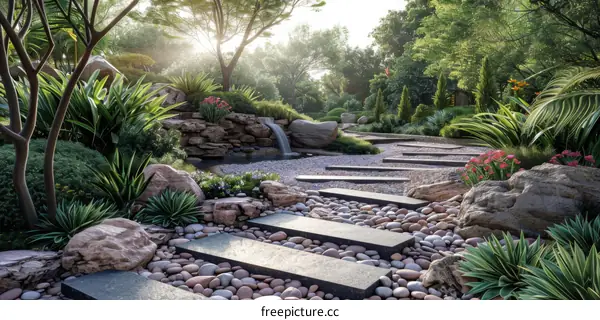 Garden Landscape Design Renderings: Concept & Construction