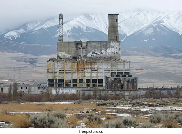 Soviet Union nuclear power plant in Kazakhstan