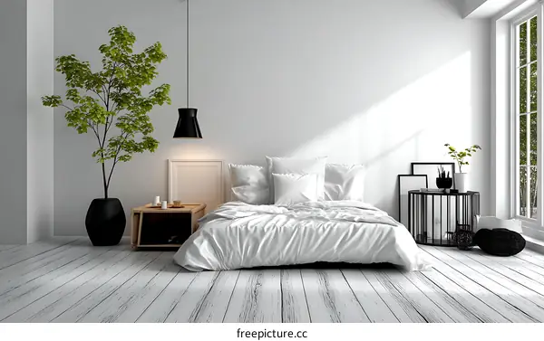 Modern Minimalist Bedroom Interior Design