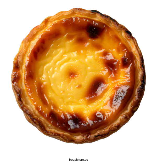 [Transparent Background PNG]Portuguese egg tart