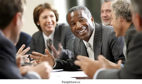 Business Meeting Discussion and Collaboration