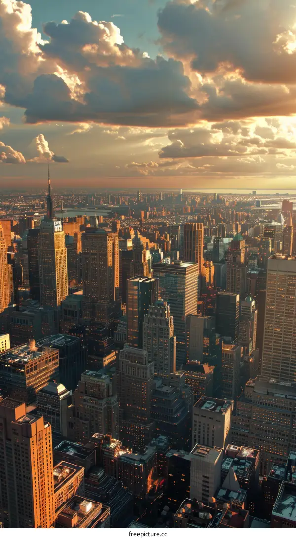 New York City Modern Skyline