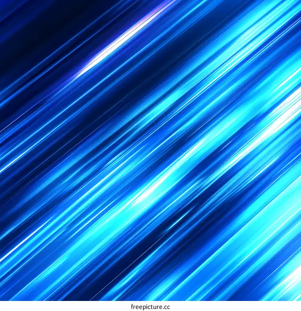 Abstract Blue Diagonal Lines Background