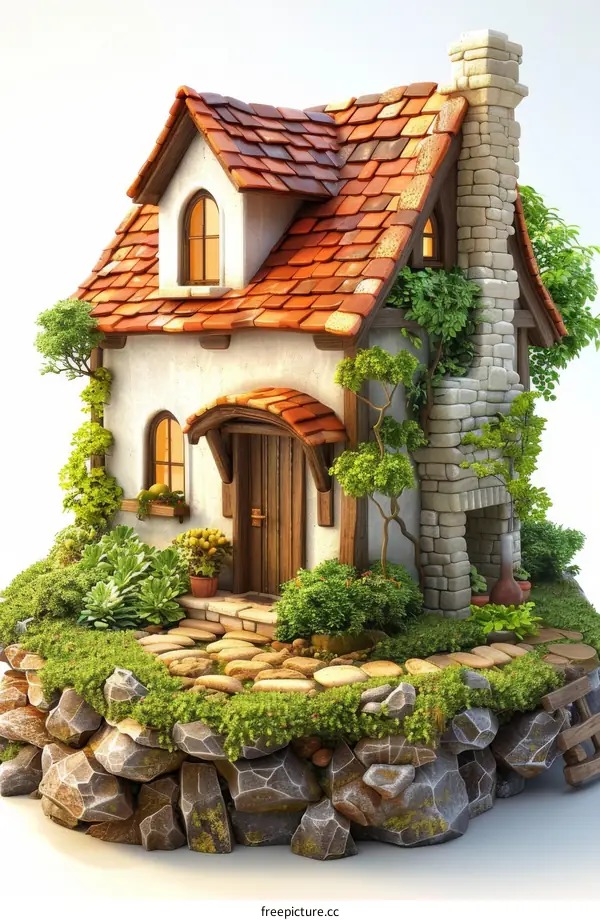 Enchanted Cottage in the Enchanted Forest