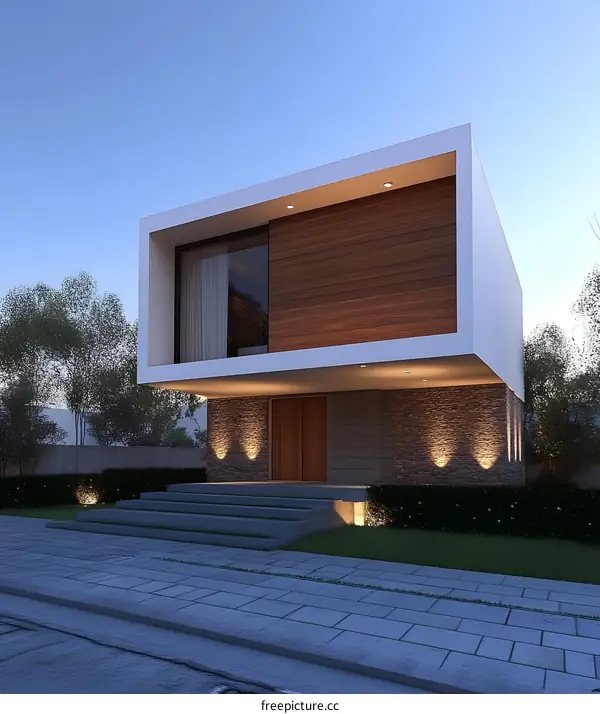 Modern Minimalist House Exterior Design