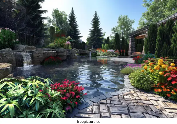 Garden Landscape Design Visualizations