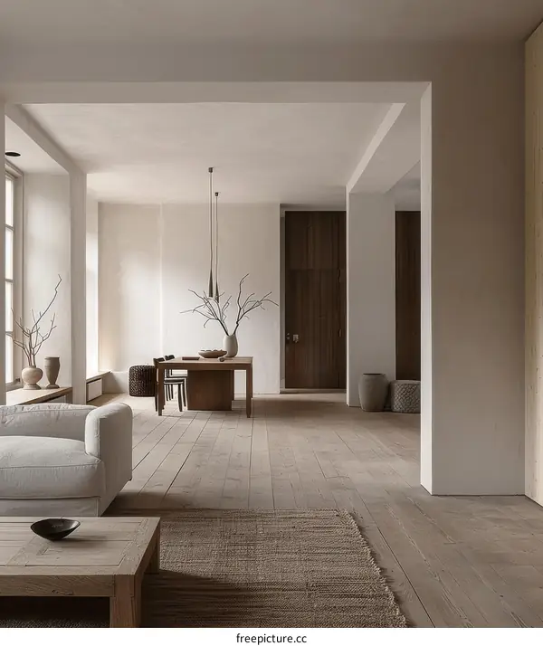 Modern Minimal Interior Design Living Room