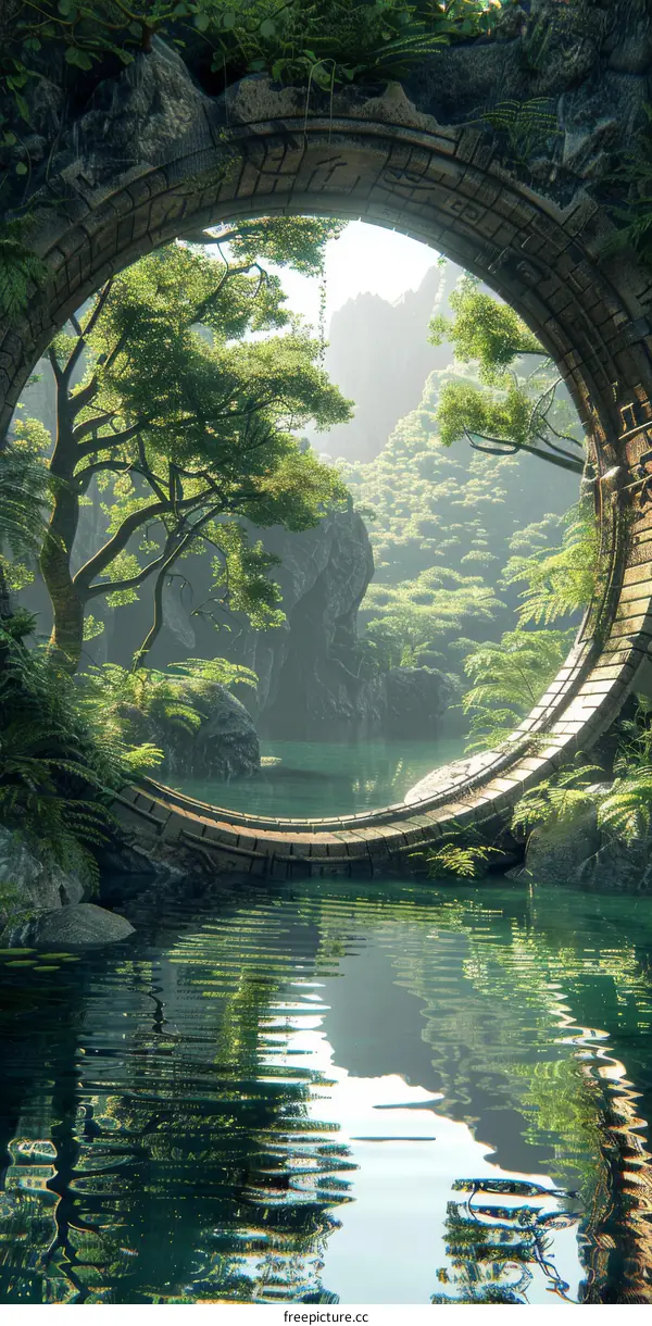 Enchanted Forest Portal Circle