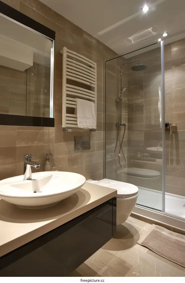 Modern Contemporary Bathroom Design Interior