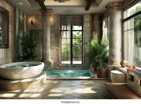 Luxury Spa Bathroom Interior Design