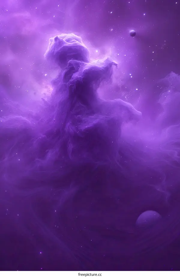 Interstellar Abstract Space Nebula