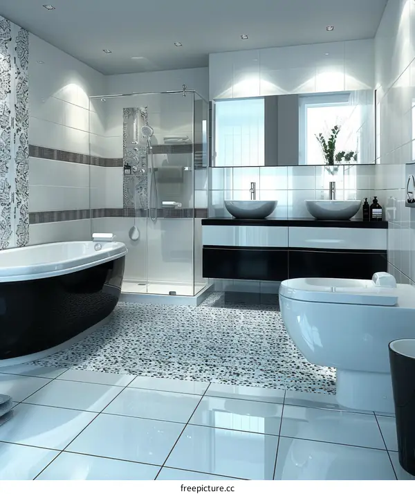 Modern Stylish Bathroom Design