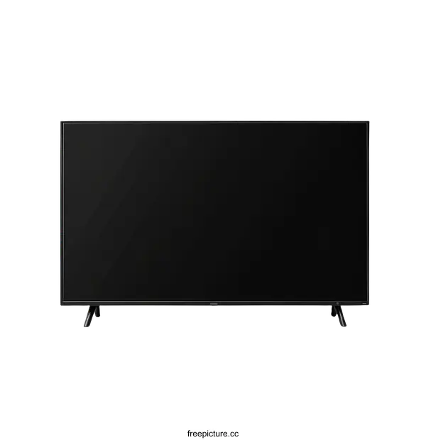 [Transparent Background PNG]Modern Flat Screen Television Display