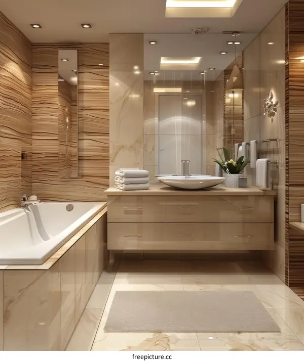 Modern Luxury Bathroom Interior Design