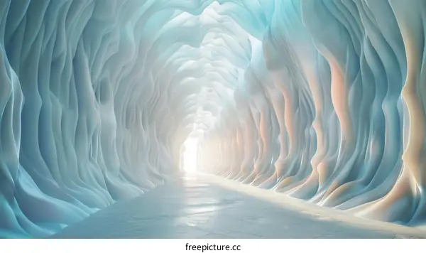 Mystical Ice Cave: A Frozen Wonderland