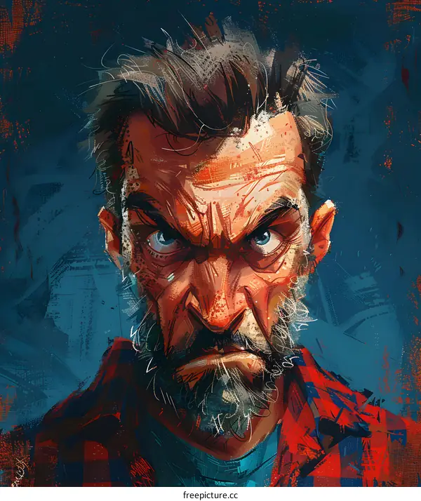 portrait of a man with a beard