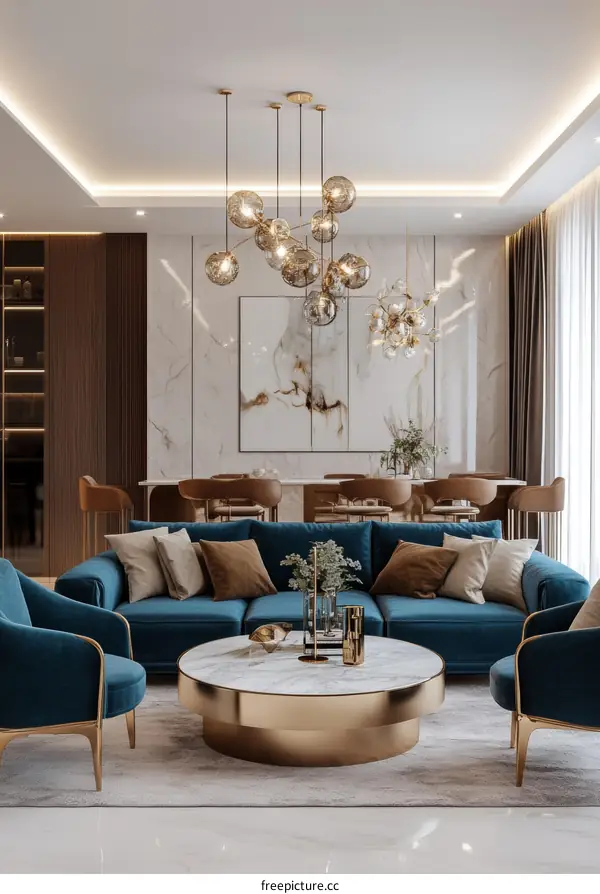 Modern Luxury Living Room Interior Design