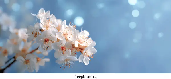 Beautiful Spring Blossoms in Soft Light