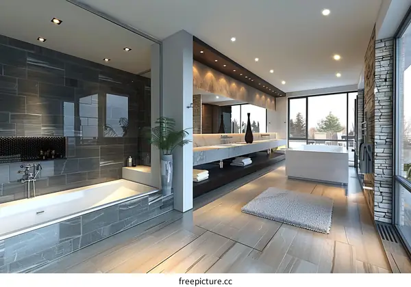 Modern Luxury Bathroom Design