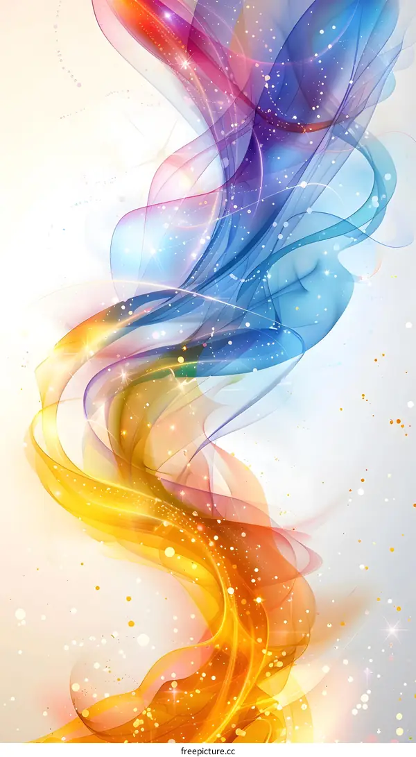 Colorful abstract shapes