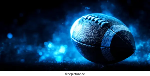 Night American Football at Night