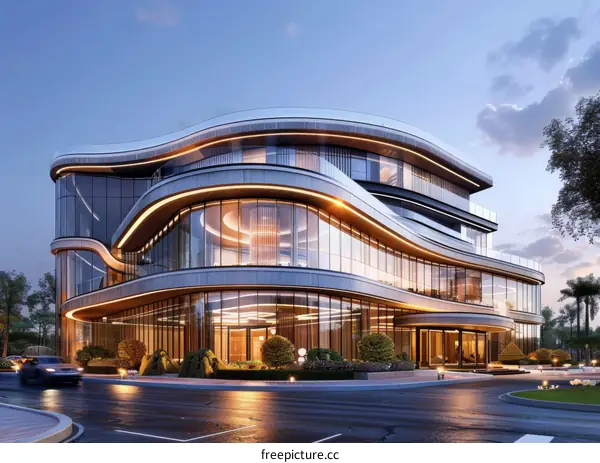 Modern Architectural Building Exterior Design